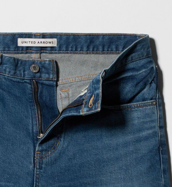 UNITED ARROWS「カイハラデニム スリムテーパード 5ポケット」|デニム|