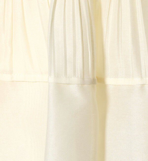 UNITED ARROWS「オーガンジー コンスト プリーツスカート」|スカート|