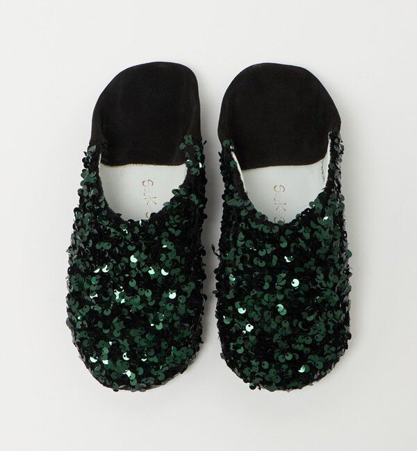 Style for Living「＜SOUK‐SOUK＞スパンコール バブーシュ」|ルームシューズ|