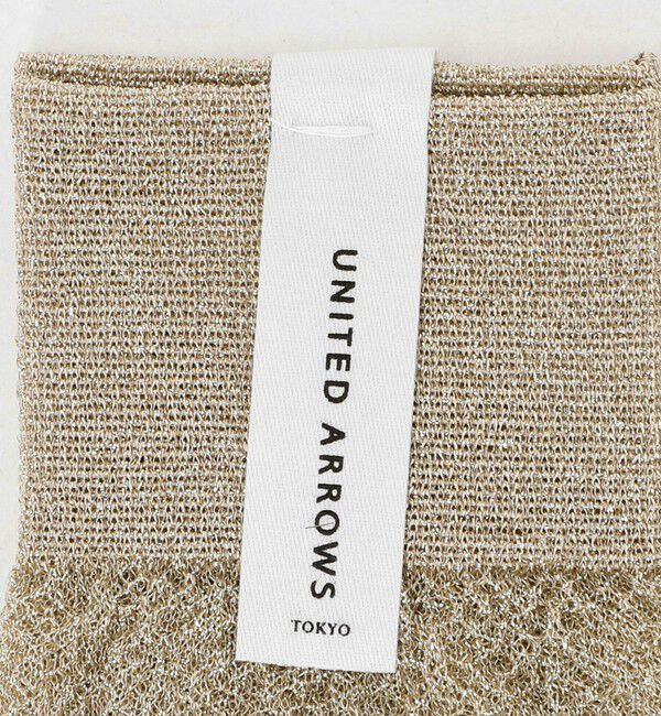 UNITED ARROWS「シアー グリッター ソックス」|ソックス|