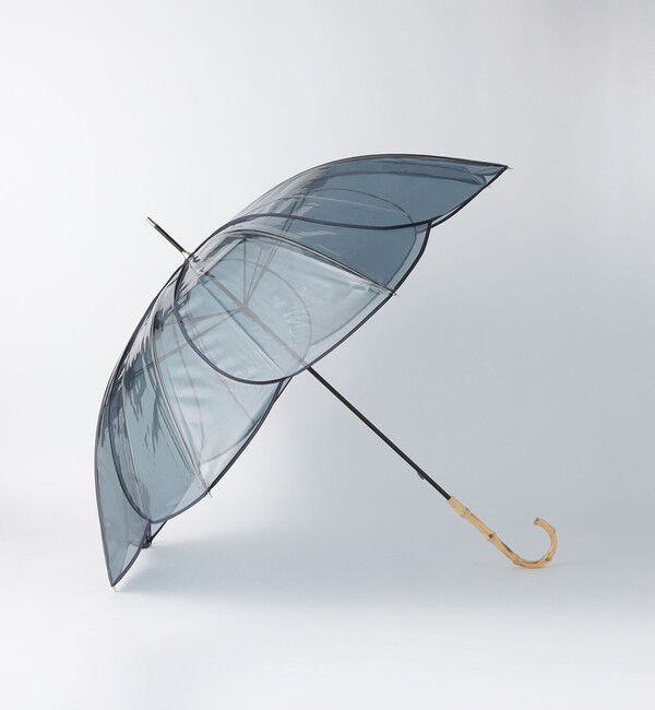 UNITED ARROWS green label relaxing「＜because＞フラワーパイピング アンブレラ / 傘 / レイン」|傘|NAVY