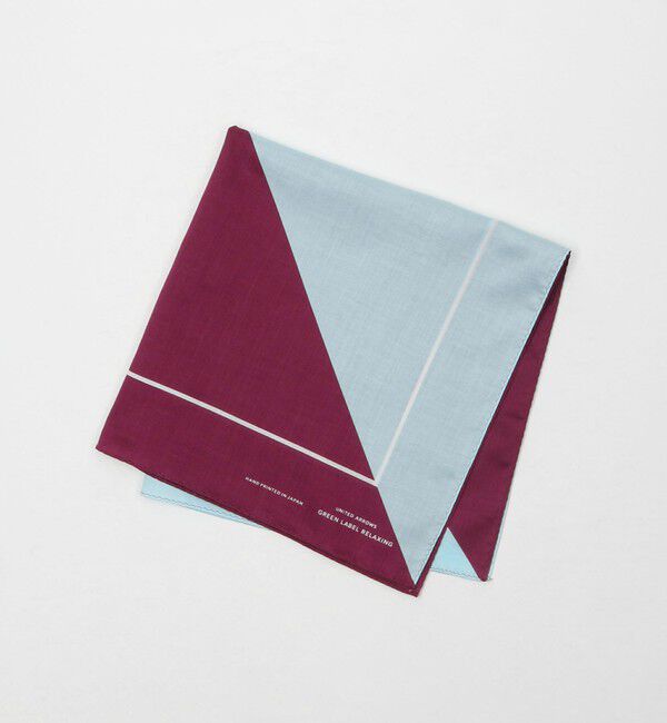 UNITED ARROWS green label relaxing「GLR シーアイランド スイッチ ハンカチ」|ハンカチ|WINE