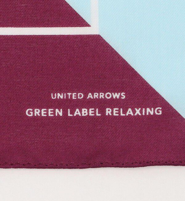 UNITED ARROWS green label relaxing「GLR シーアイランド スイッチ ハンカチ」|ハンカチ|