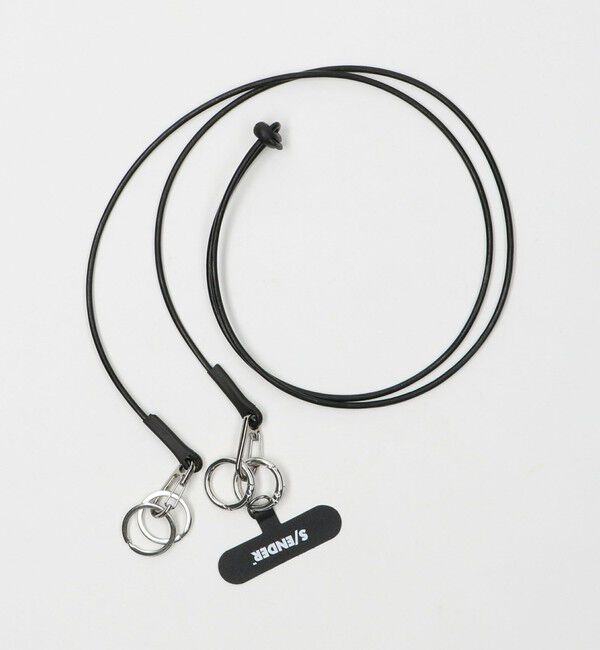 UNITED ARROWS green label relaxing「＜S/ENDER＞MULTI HOLDER LONG LEATHER マルチホルダー」|モバイルケース|BLACK