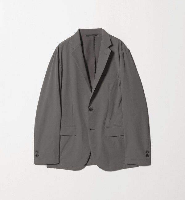 UNITED ARROWS green label relaxing「【WEB限定】JUST fit ナイロン PU ナロー セットアップ -2Wayストレッチ-」|テーラードジャケット|