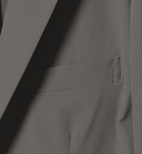 UNITED ARROWS green label relaxing「【WEB限定】JUST fit ナイロン PU ナロー セットアップ -2Wayストレッチ-」|テーラードジャケット|