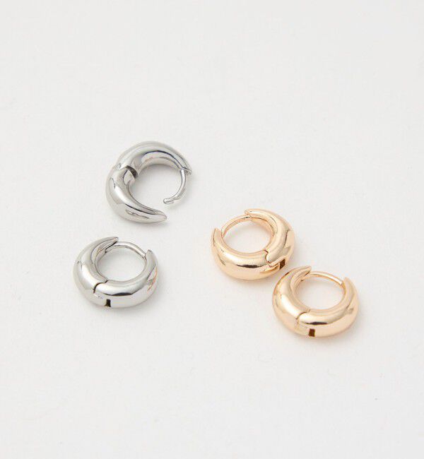 UNITED ARROWS green label relaxing「【WEB限定】プチ クリップフープ ピアス」|ピアス|