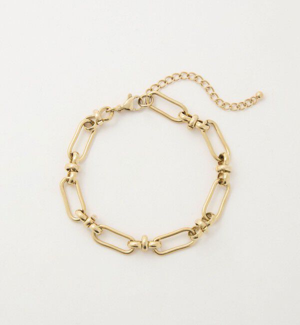 UNITED ARROWS green label relaxing「【WEB限定】デザインチェーン ブレスレット」|ブレスレット・バングル|