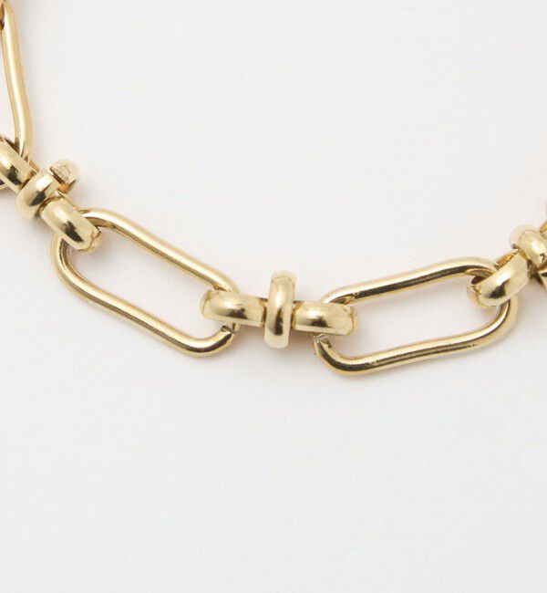 UNITED ARROWS green label relaxing「【WEB限定】デザインチェーン ブレスレット」|ブレスレット・バングル|