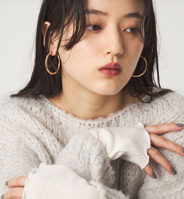 UNITED ARROWS green label relaxing「【WEB限定】フープ イヤリング」|イヤリング|