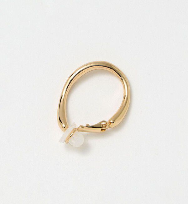 UNITED ARROWS green label relaxing「ドロップフープ ウェーブ イヤリング」|イヤリング|