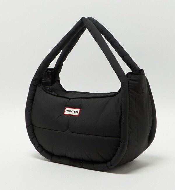 UNITED ARROWS green label relaxing「＜HUNTER＞フレイムド パファー ホーボー バッグ （ラージ）」|ショルダー・メッセンジャー|