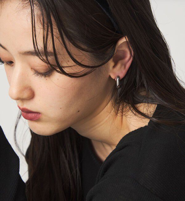 UNITED ARROWS green label relaxing「【WEB限定】フープピアス」|ピアス|
