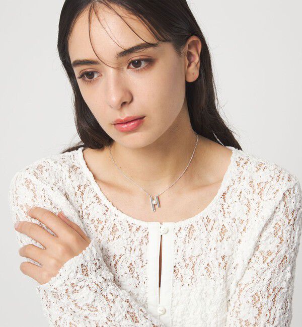 UNITED ARROWS green label relaxing「＜anisotea＞APrl バー ネックレス」|ネックレス|