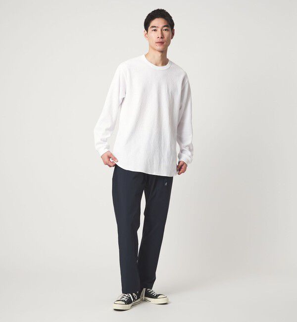 UNITED ARROWS green label relaxing「ドライワッフル クルーネック Tシャツ -吸水速乾-」|Tシャツ・カットソー|