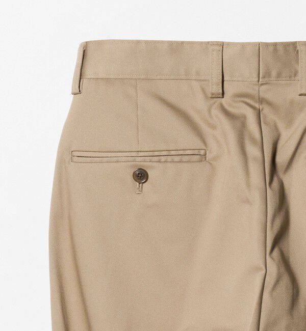 UNITED ARROWS green label relaxing「コットン ポリウレタン 1アウトプリーツ チノパンツ スラックス」|スラックス|