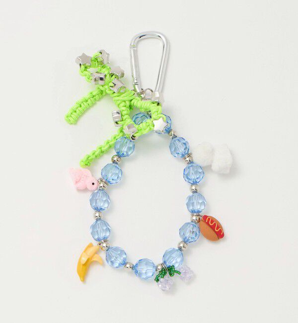 EMMEL REFINES「＜CASSELINI＞チャーム ストラップ＜ Select by EMMEL REFINES ＞」|チャーム・キーホルダー|LIME