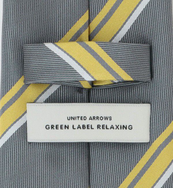 UNITED ARROWS green label relaxing「GLR ポリエステル ウォッシャブル ストライプ3 ネクタイ」|ネクタイ・蝶ネクタイ|