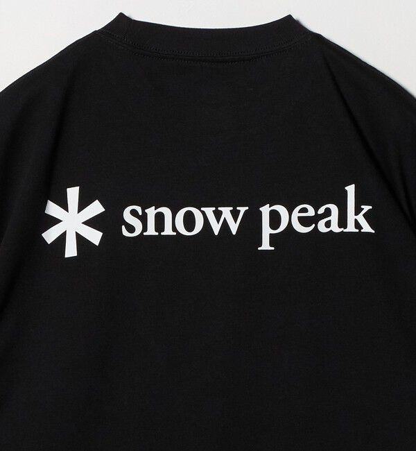 UNITED ARROWS green label relaxing「＜snow peak＞バック ロゴ Tシャツ」|Tシャツ・カットソー|