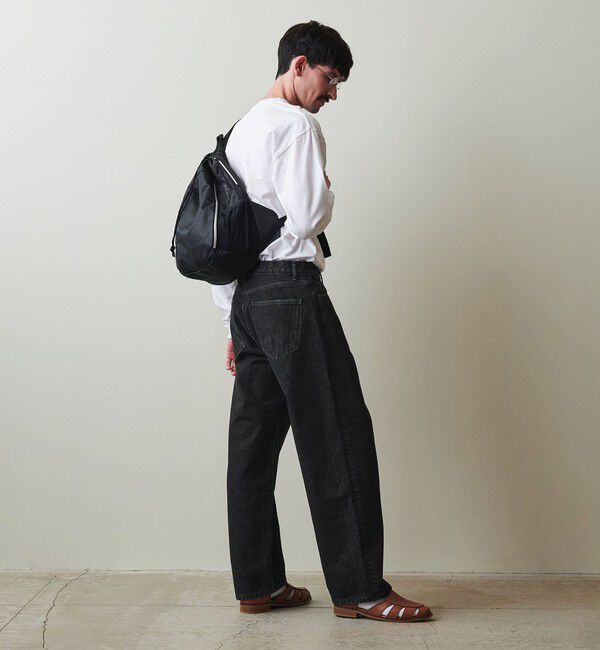 STEVEN ALAN「＜Steven Alan＞ 13.5oz デニム 5ポケット バギー テーパード パンツ」|デニム|