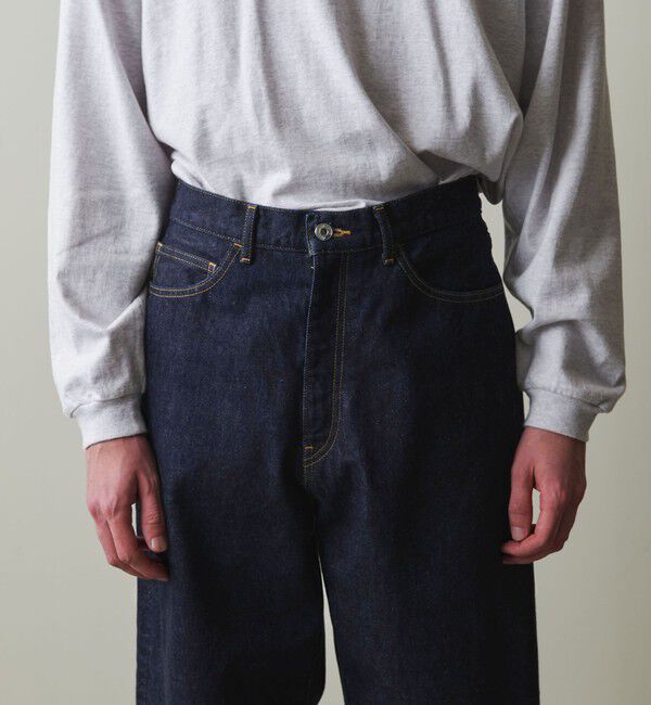 STEVEN ALAN「＜Steven Alan＞ 13.5oz デニム 5ポケット バギー テーパード パンツ」|デニム|