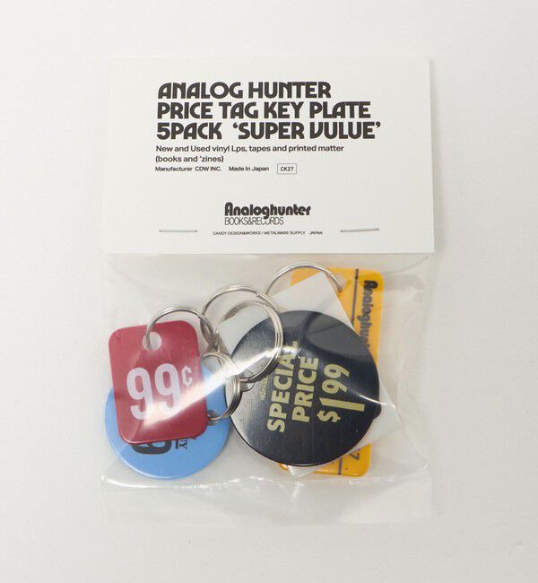 BEAUTY&YOUTH UNITED ARROWS「＜CANDY DESIGN&WORKS＞KEY PLATE」|チャーム・キーホルダー|