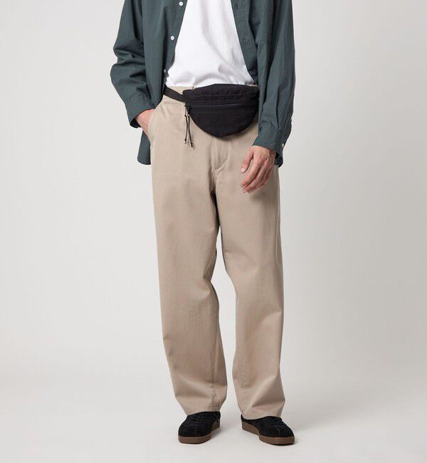 STEVEN ALAN「＜Steven Alan＞ ウエポン ニドム アーミー ノープリーツ トラウザーズ」|チノ|