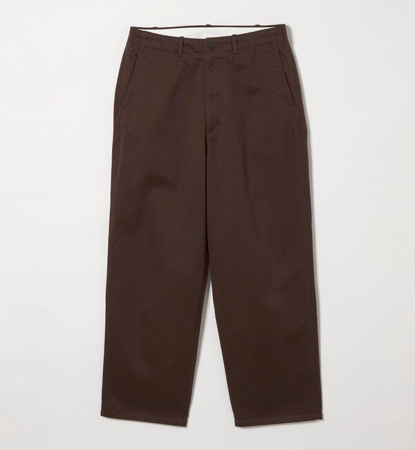 STEVEN ALAN「＜Steven Alan＞ ウエポン ニドム アーミー ノープリーツ トラウザーズ」|チノ|