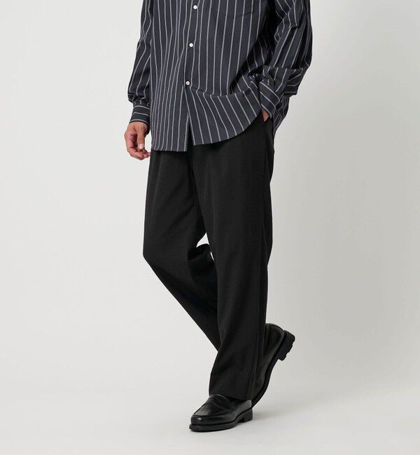 BEAUTY&YOUTH UNITED ARROWS「TC/FLAX オックス バルーン イージー パンツ」|チノ|