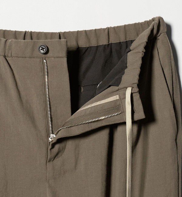 BEAUTY&YOUTH UNITED ARROWS「TC/FLAX オックス バルーン イージー パンツ」|チノ|