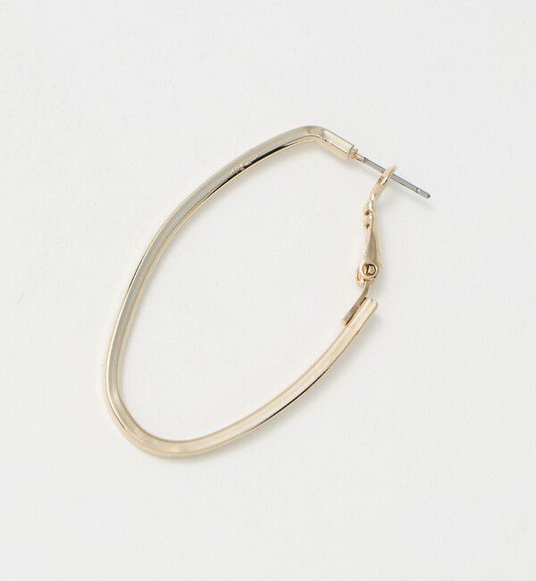 BEAUTY&YOUTH UNITED ARROWS「メタル ビッグ Oモチーフ フープピアス」|ピアス|