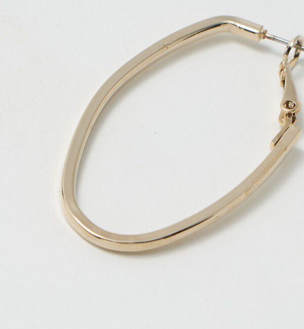 BEAUTY&YOUTH UNITED ARROWS「メタル ビッグ Oモチーフ フープピアス」|ピアス|
