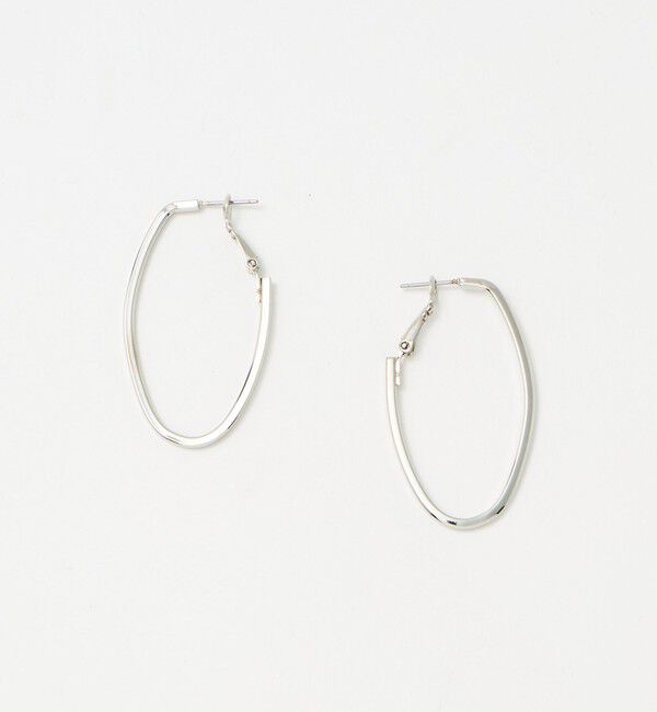 BEAUTY&YOUTH UNITED ARROWS「メタル ビッグ Oモチーフ フープピアス」|ピアス|