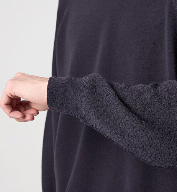 STEVEN ALAN「＜Steven Alan＞ W/NY スムース ラグランスリーブ クルーネック ニット」|ニット・セーター|