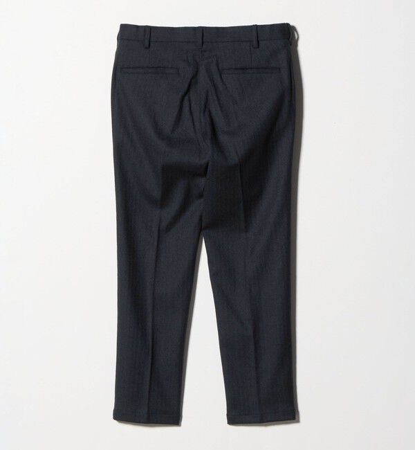 BEAUTY&YOUTH UNITED ARROWS「ストレッチ サキソニー ノープリーツ スリムパンツ セットアップ対応」|チノ|