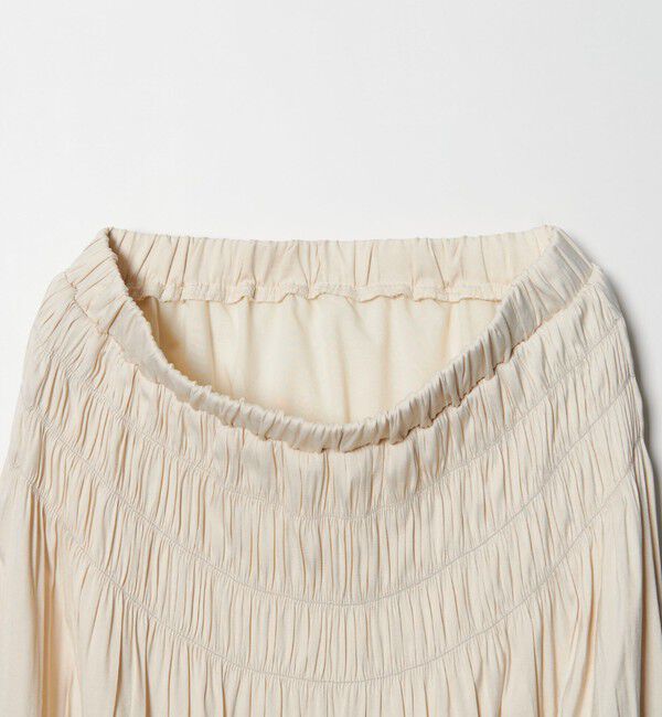 BEAUTY&YOUTH UNITED ARROWS「【WEB限定】シャーリング キリカエ フレアスカート」|スカート|