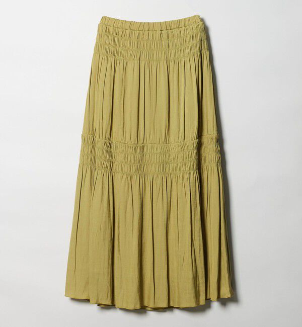 BEAUTY&YOUTH UNITED ARROWS「【WEB限定】シャーリング キリカエ フレアスカート」|スカート|