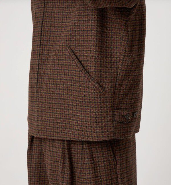STEVEN ALAN「＜Steven Alan＞ ブリティッシュチェック ワーク ブルゾン」|ブルゾン・スタジャン|