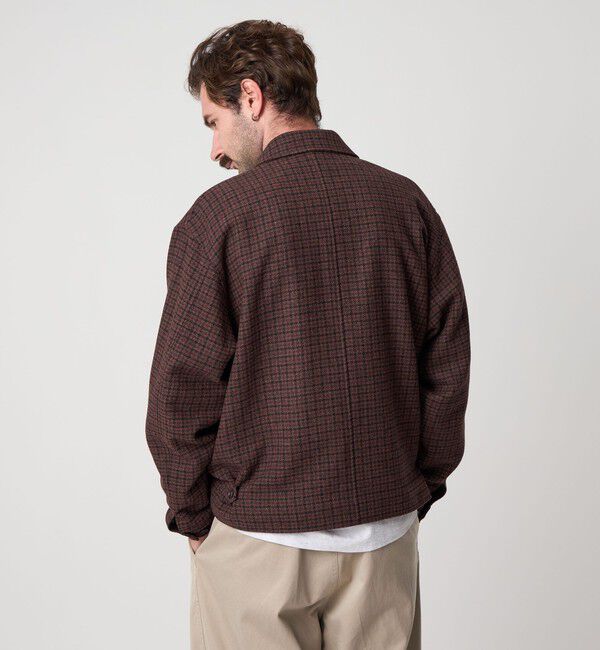 STEVEN ALAN「＜Steven Alan＞ ブリティッシュチェック ワーク ブルゾン」|ブルゾン・スタジャン|