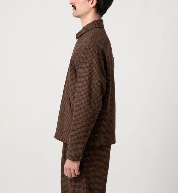 STEVEN ALAN「＜Steven Alan＞ ブリティッシュチェック ワーク ブルゾン」|ブルゾン・スタジャン|