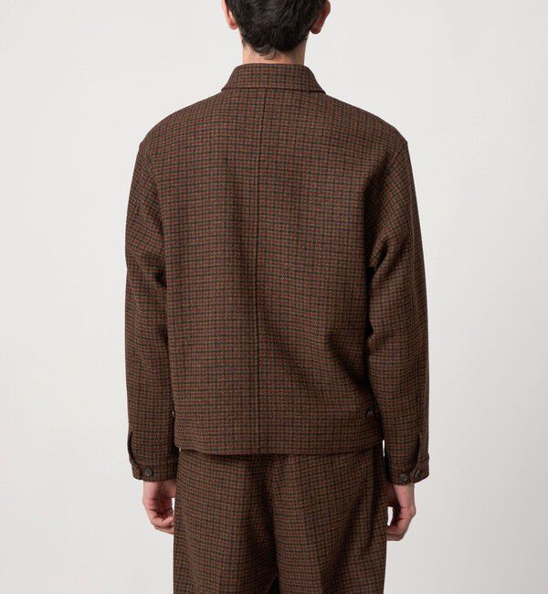 STEVEN ALAN「＜Steven Alan＞ ブリティッシュチェック ワーク ブルゾン」|ブルゾン・スタジャン|