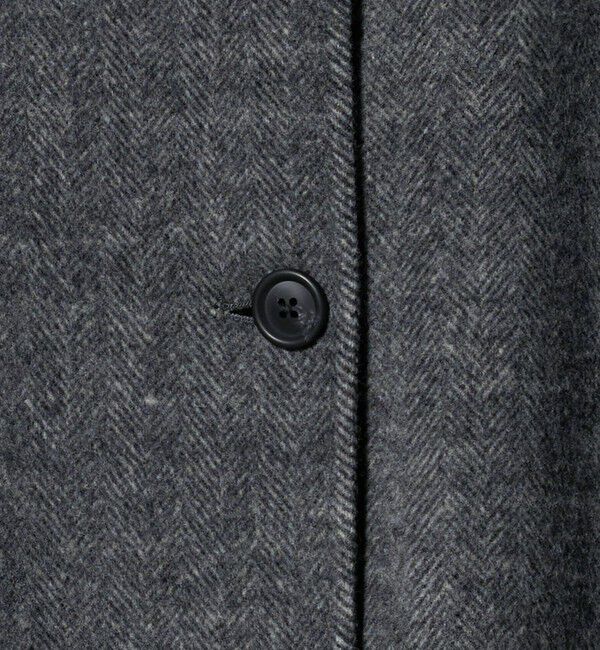 BEAUTY&YOUTH UNITED ARROWS「リバー ステンカラー ロングコート/ヘリンボーン」|その他|