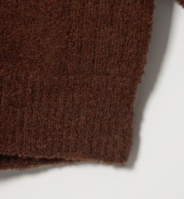 MONKEY TIME「ウール ナイロン ループヤーン クルーネック」|ニット・セーター|