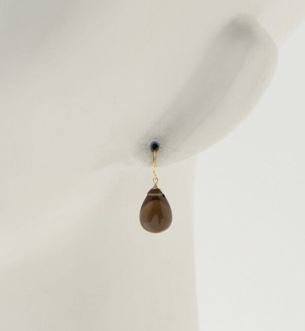 BEAUTY&YOUTH UNITED ARROWS「＜Causerie＞クリア ドロップ ピアス」|ピアス|