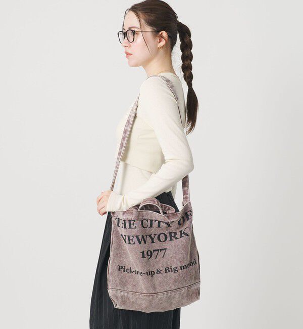 BEAUTY&YOUTH UNITED ARROWS「【別注】＜CONTROL FREAK＞ウォッシュ メッセージ 2WAY ショルダーバッグ」|ショルダー・メッセンジャー|