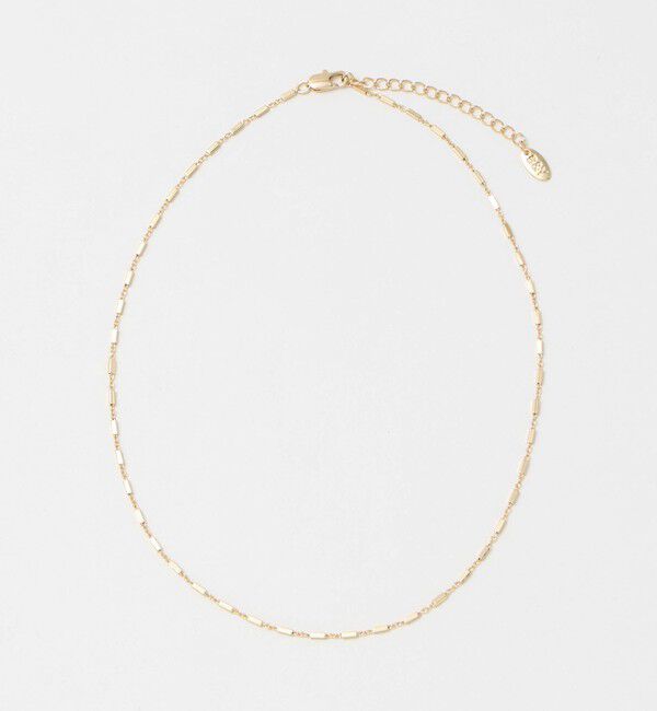 BEAUTY&YOUTH UNITED ARROWS「ユニーク ボックスチェーン ネックレス」|ネックレス|GOLD