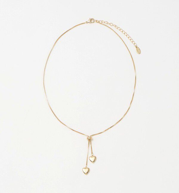 BEAUTY&YOUTH UNITED ARROWS「メタルハート エンドパーツ ネックレス」|ネックレス|
