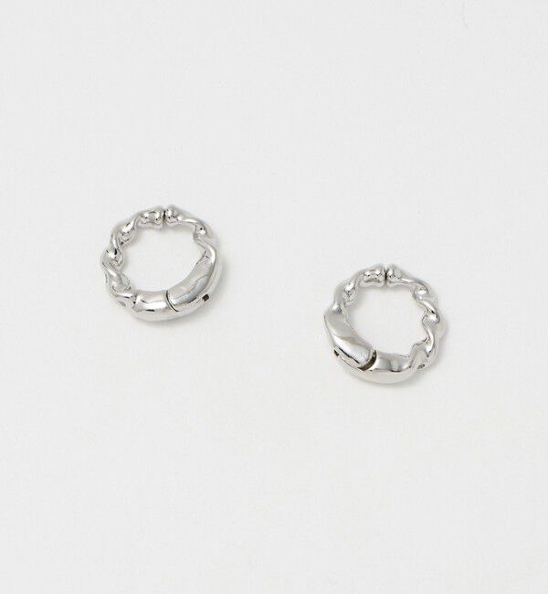 BEAUTY&YOUTH UNITED ARROWS「ネジリ フープ 2WAY カフ イヤリング」|イヤリング|SILVER