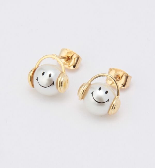 Ray BEAMS 「Medley / スマイルパール ピアス」|ピアス|GOLD