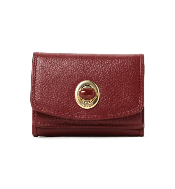 Ray BEAMS 「【WEB限定】Hashibami / ストーン ウォレット」|財布|BORDEAUX